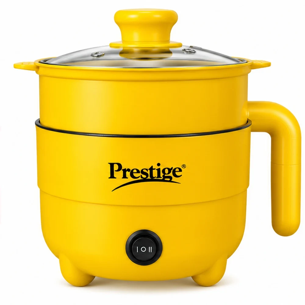 Prestige multifunction cooker with steamer